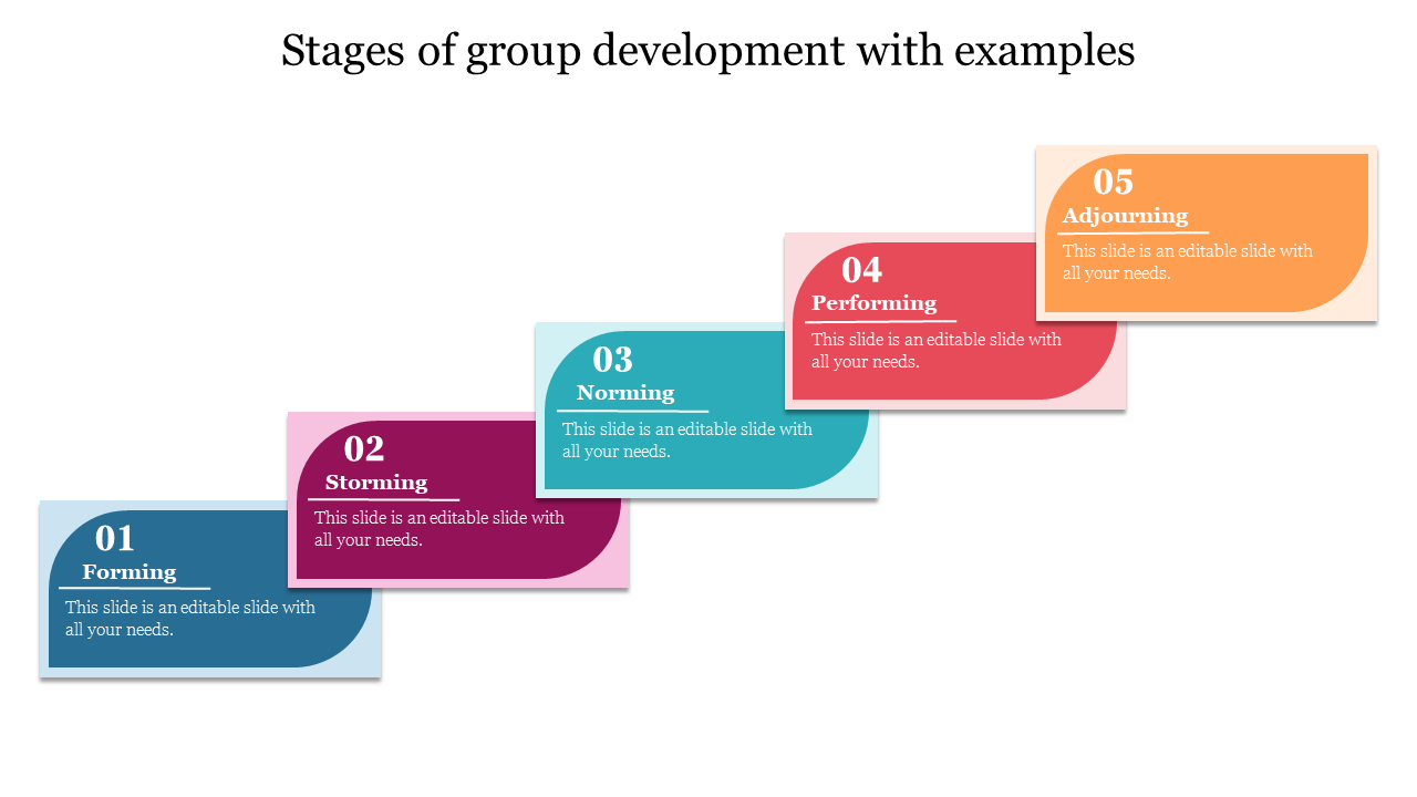 Use This Stages Of Group Development With Examples PPT